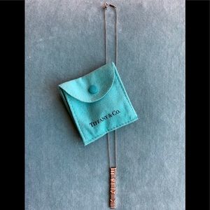 Tiffany & Co Atlas Solid Bar Necklace